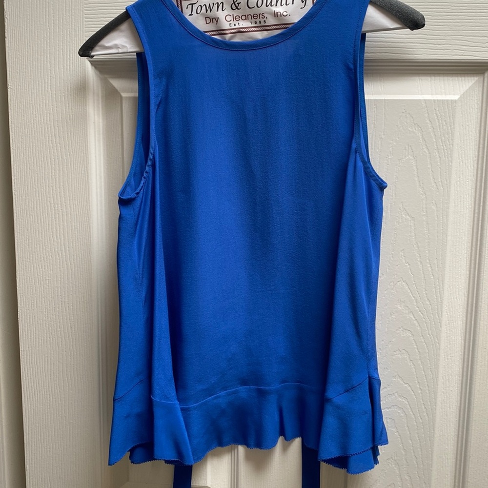 Madewell Silk Bow-back Tank Top